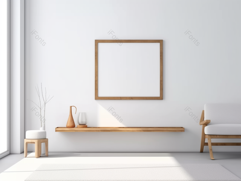 干净立式木架模型站在室内的衣柜上,高清,摄影图,摄影图片,图片大全,摄影图免费下载